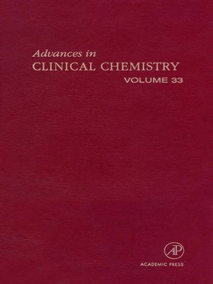 cover image of Advances in Clinical Chemistry